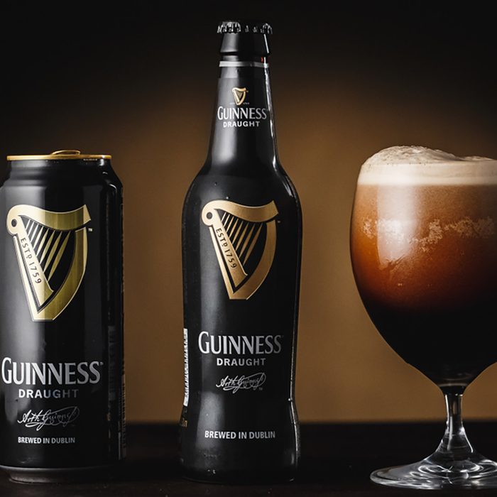 Gomel.Belarus - March 19.2018. Guinness is an Irish dry stout that originated in the brewery of Arthur Guinness