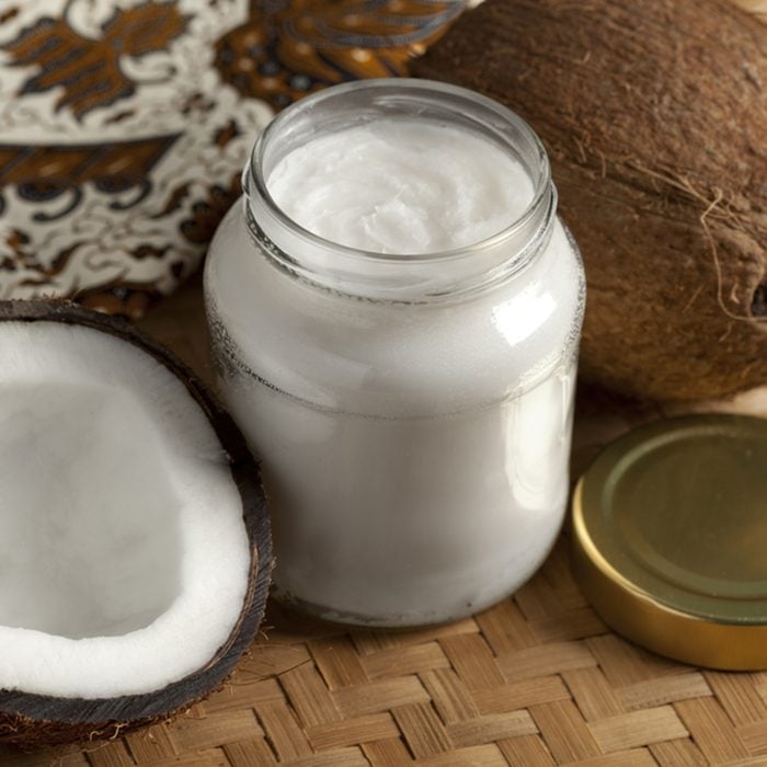 Coconut oil and fresh coconut