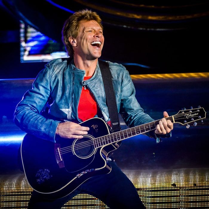 Mandatory Credit: Photo by MediaPunch/REX/Shutterstock (2678728e) Jon Bon Jovi Bon Jovi in concert at Ford Field, Detroit, America - 18 Jul 2013