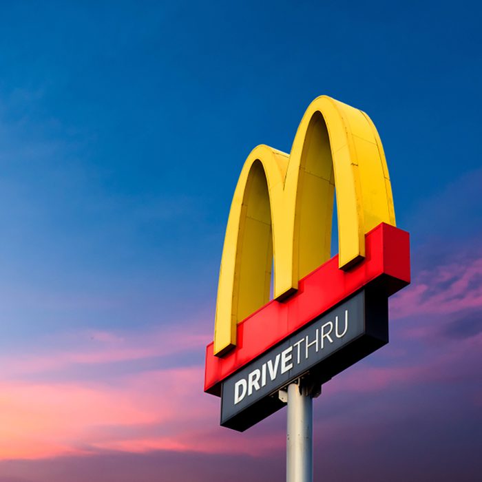 Nonthaburi, Bang Yai 29, there is a 2017 logo McDonald's. On the sky background Famous in Thailand; Shutterstock ID 773094754; Job (TFH, TOH, RD, BNB, CWM, CM): Taste of Home
