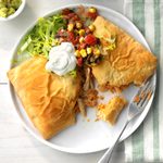 Chicken Taco Pockets