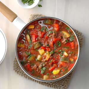 Ground Beef Veggie Stew