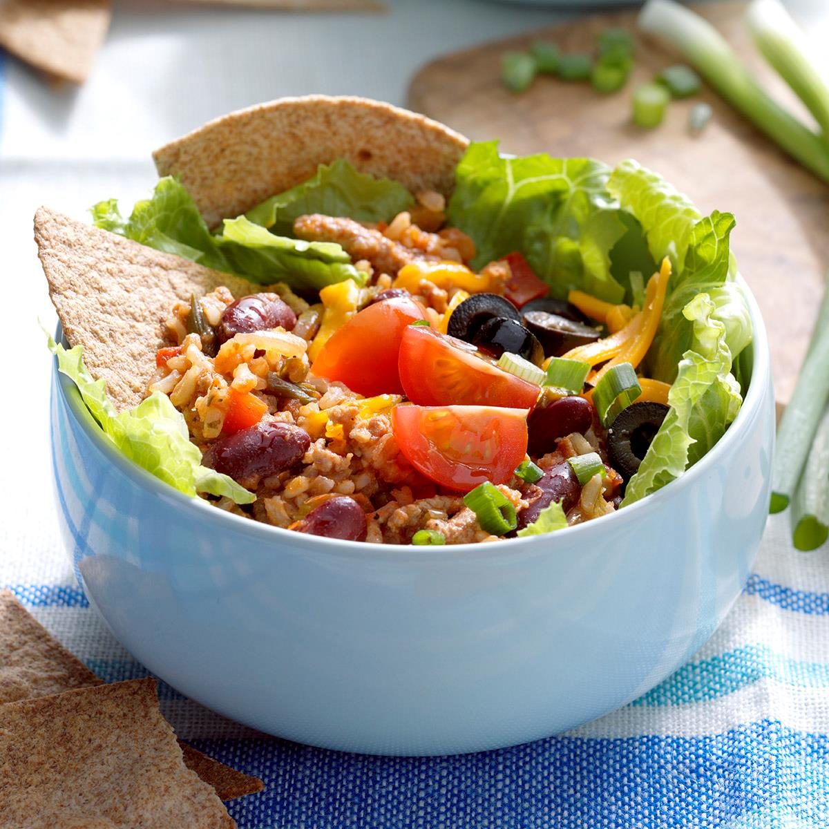 Turkey Taco Meal Prep Bowl - Eating Bird Food