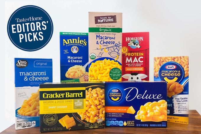 We Tried 7 Brands To Find The Best Boxed Mac And Cheese