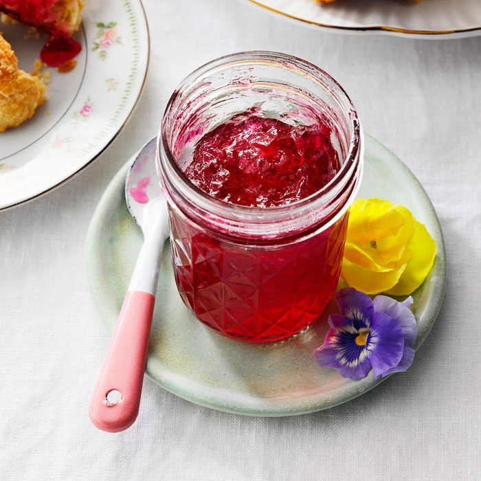 Fresh Flowers And Jam