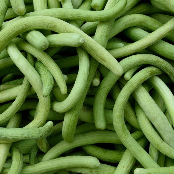 Fresh Armenian Cucumbers or Kakdi, in a local farmers produce market in Jaipur, India.; Shutterstock ID 1047359233; Job (TFH, TOH, RD, BNB, CWM, CM): Taste of Home