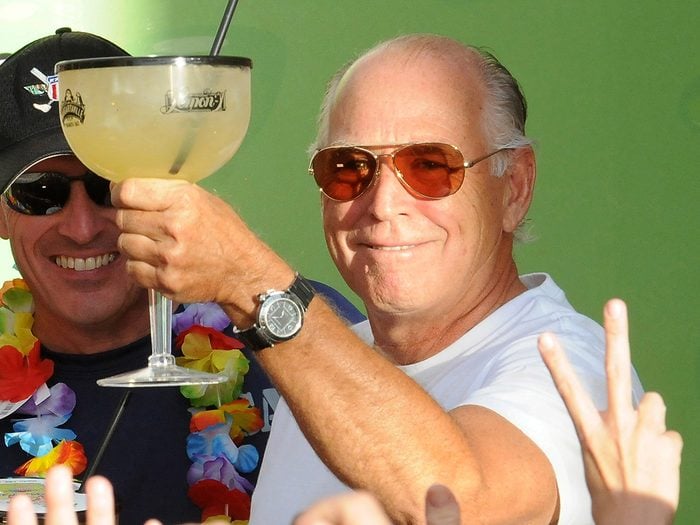  Jimmy Buffett Guinness World Record for the largest margarita ever made in celebration of the Margaritaville Casino Opening at Flamingo, Las Vegas, America - 14 Oct 2011
