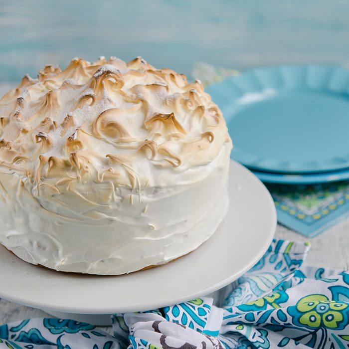 Lemon meringue cake