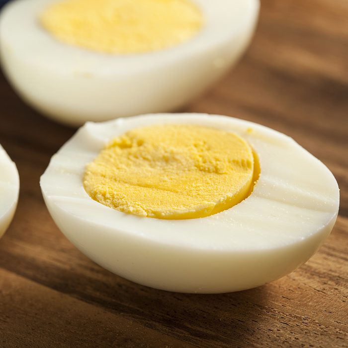 Organic Hard Boiled Eggs Ready to Eat; Shutterstock ID 179891711