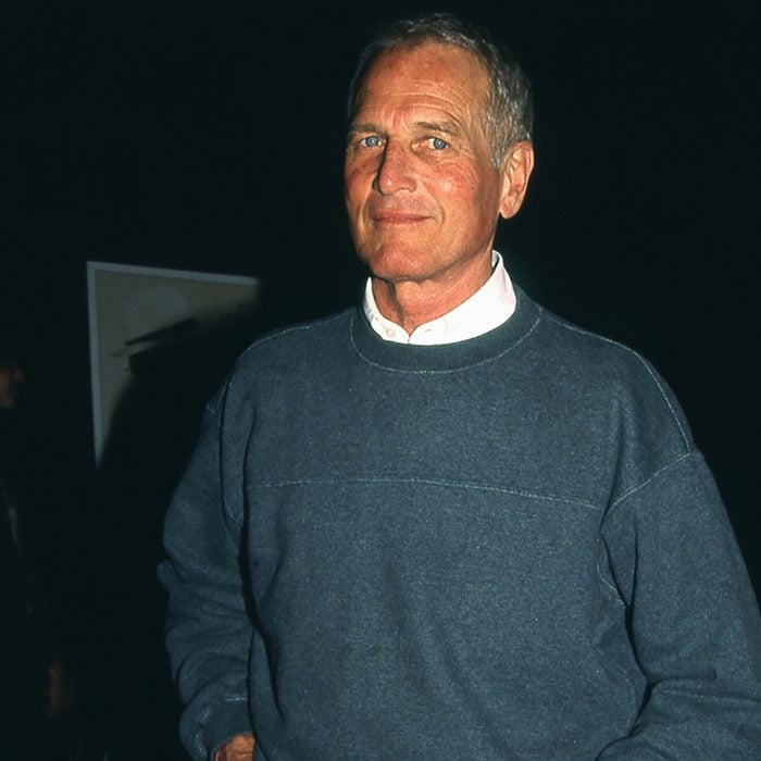Rare photo of Paul Newman at a celebrity event