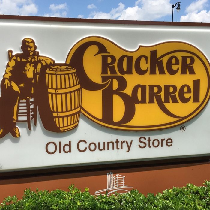 Cracker Barrel Old Country Stores are near freeway exits throughout the USA.