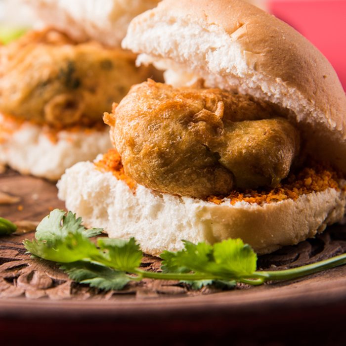 Vada Pav OR Wada Pao is Indian OR Desi Burger, is a roadside fast food dish from Maharashtra.