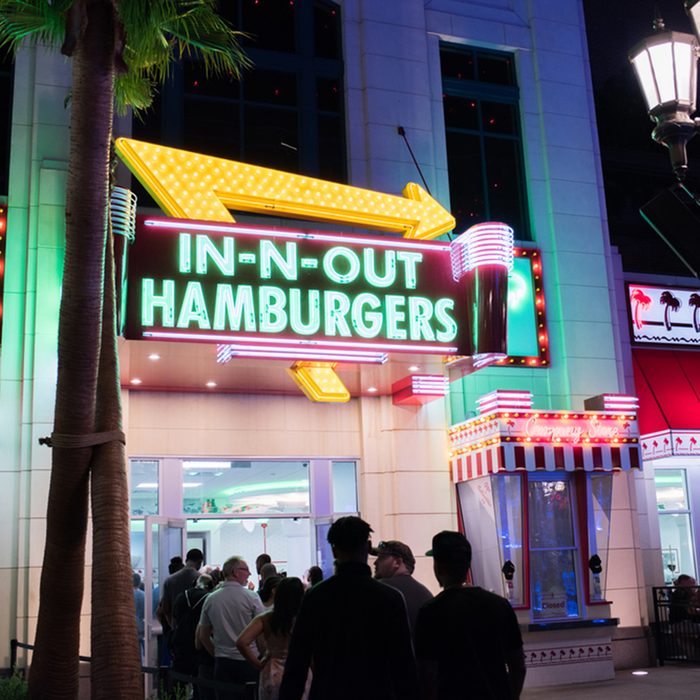 In-N-Out Burger in Las Vegas, Nevada.