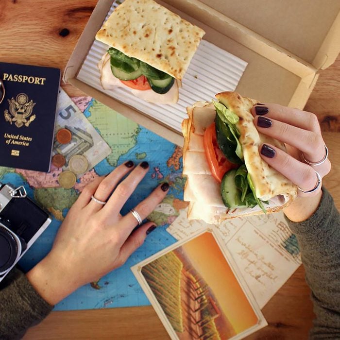 wawa sandwich and passport