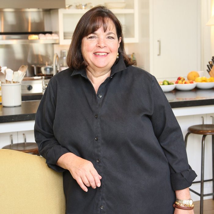 Chef Ina Garten at her East Hamptons home.