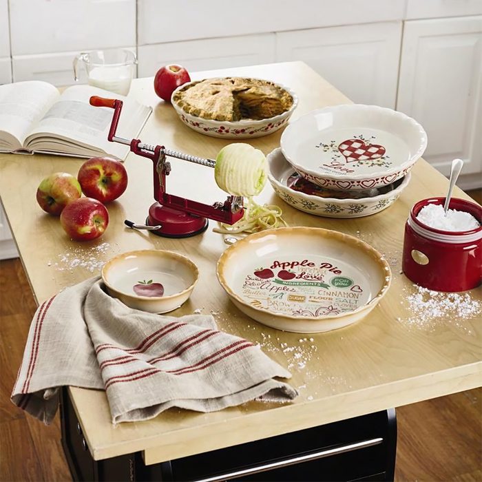 Christmas Tree Shops andThat! apple pie bakeware and tools