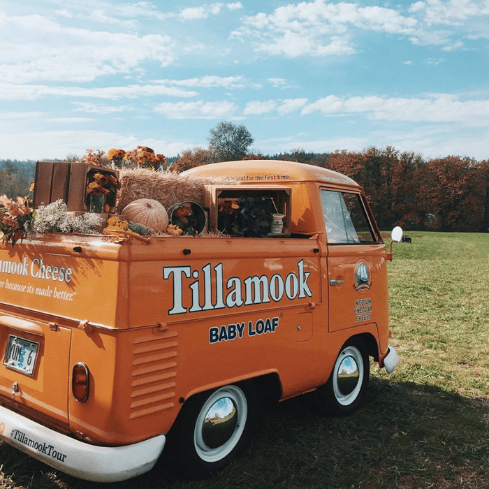 Tillamook Creamery's truck