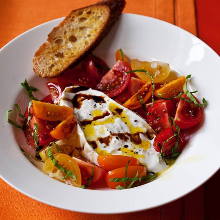 Tomatoes and Burrata