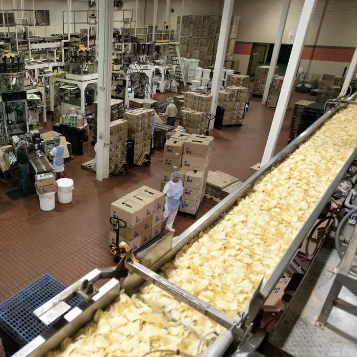 Chip production line