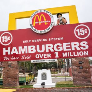 McDonald's hamburgers original location