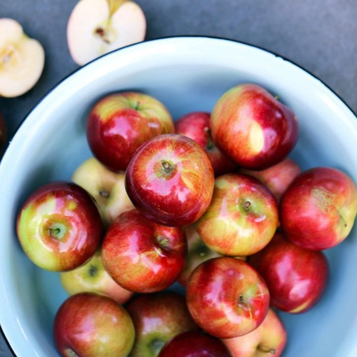 Bucket of apples