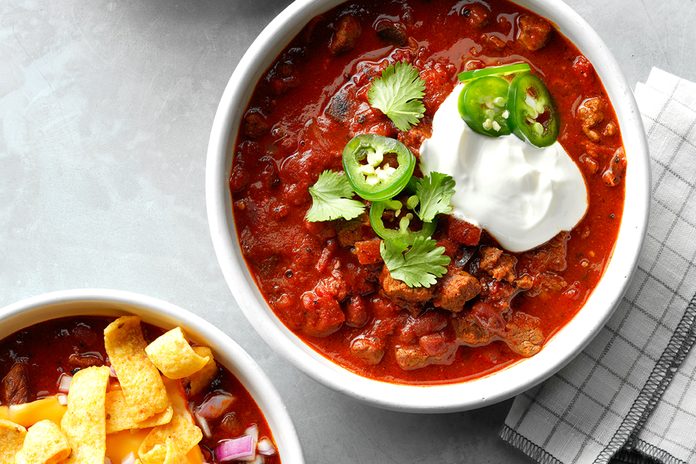 How To Make Chili Like The Pros With Recipe Taste Of Home