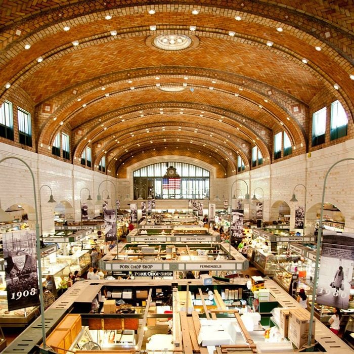 Interior of the West Side Market