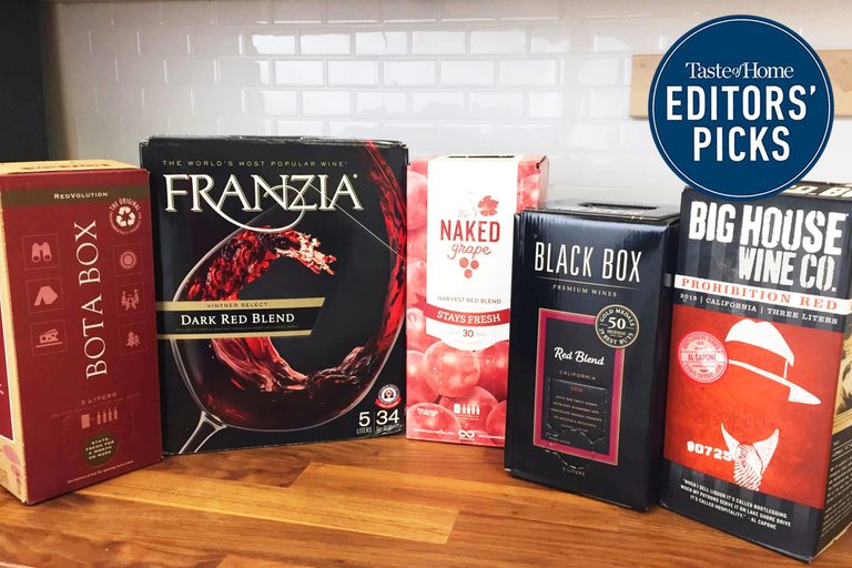 We Tried 5 Brands to Find the Best Boxed Red Wine