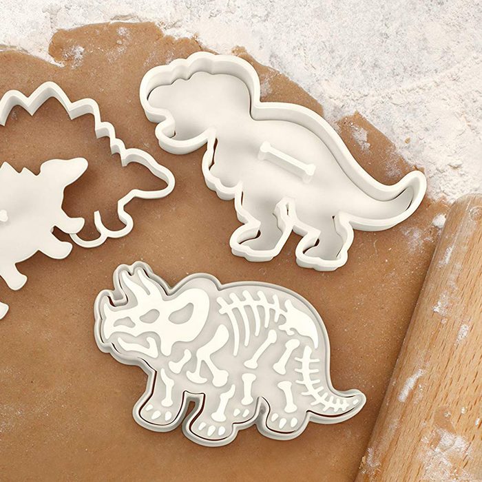 Fred DIG-INS Dinosaur Fossil Cookie Cutter/Stampers, Set of 3