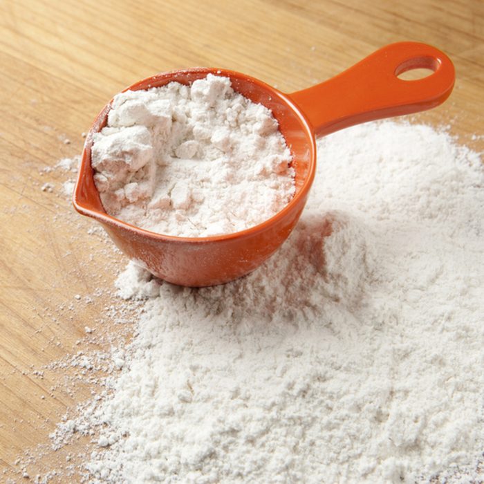 Measuring Cup with Flour