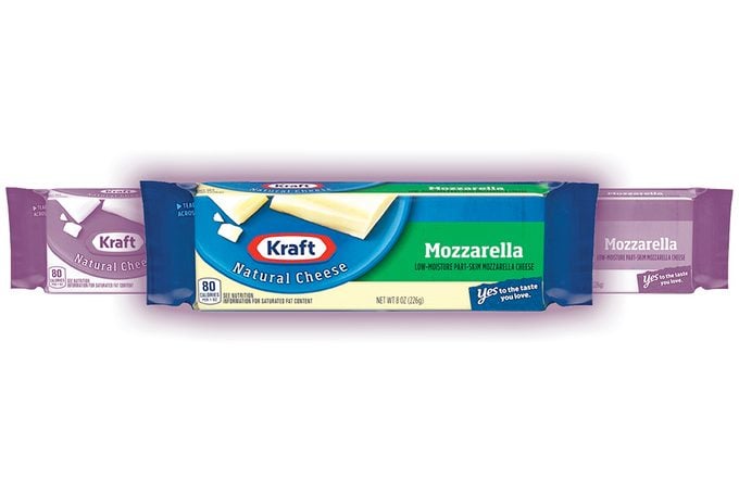 Kraft Mozzarella Low-Moisture Part-Skim Cheese, 8 oz Wrapper