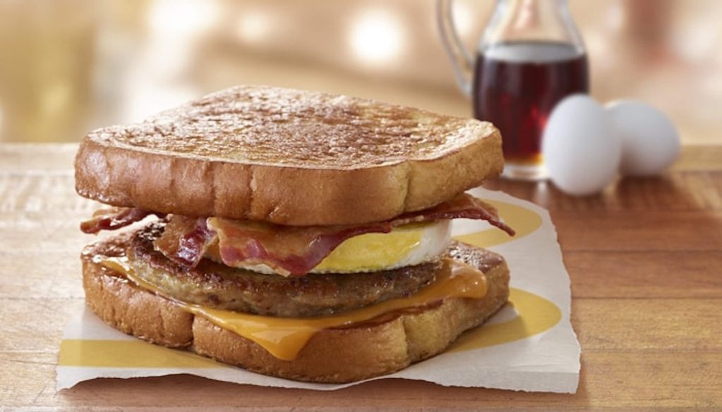 McDonald's french toast mcgriddle