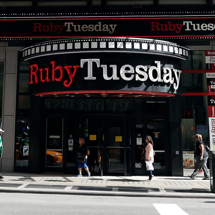 Exterior of Ruby Tuesday