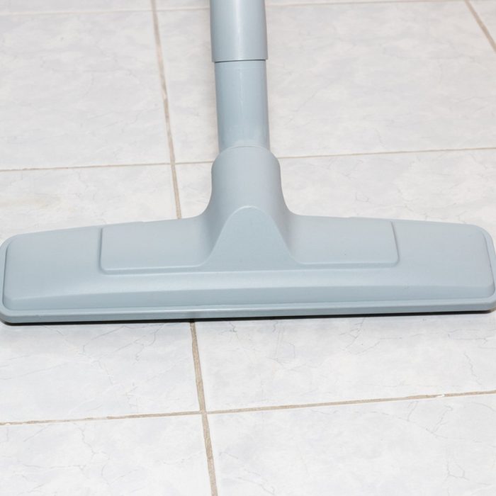 Vacuuming hard floors