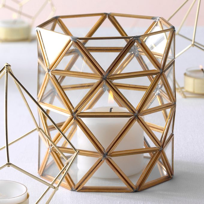Simply Beautiful Wire Frame Candles