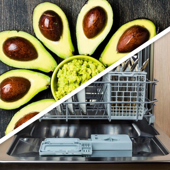 Avocados and dishwasher