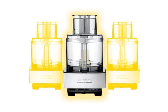 Custom 14-Cup 2-Speed Brushed Stainless Steel Food Processor with Pulse Control