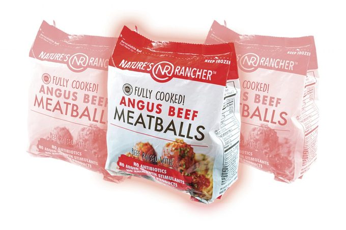 NATURE’S RANCHER FULLY COOKED ANGUS BEEF MEATBALLS -22 OZ