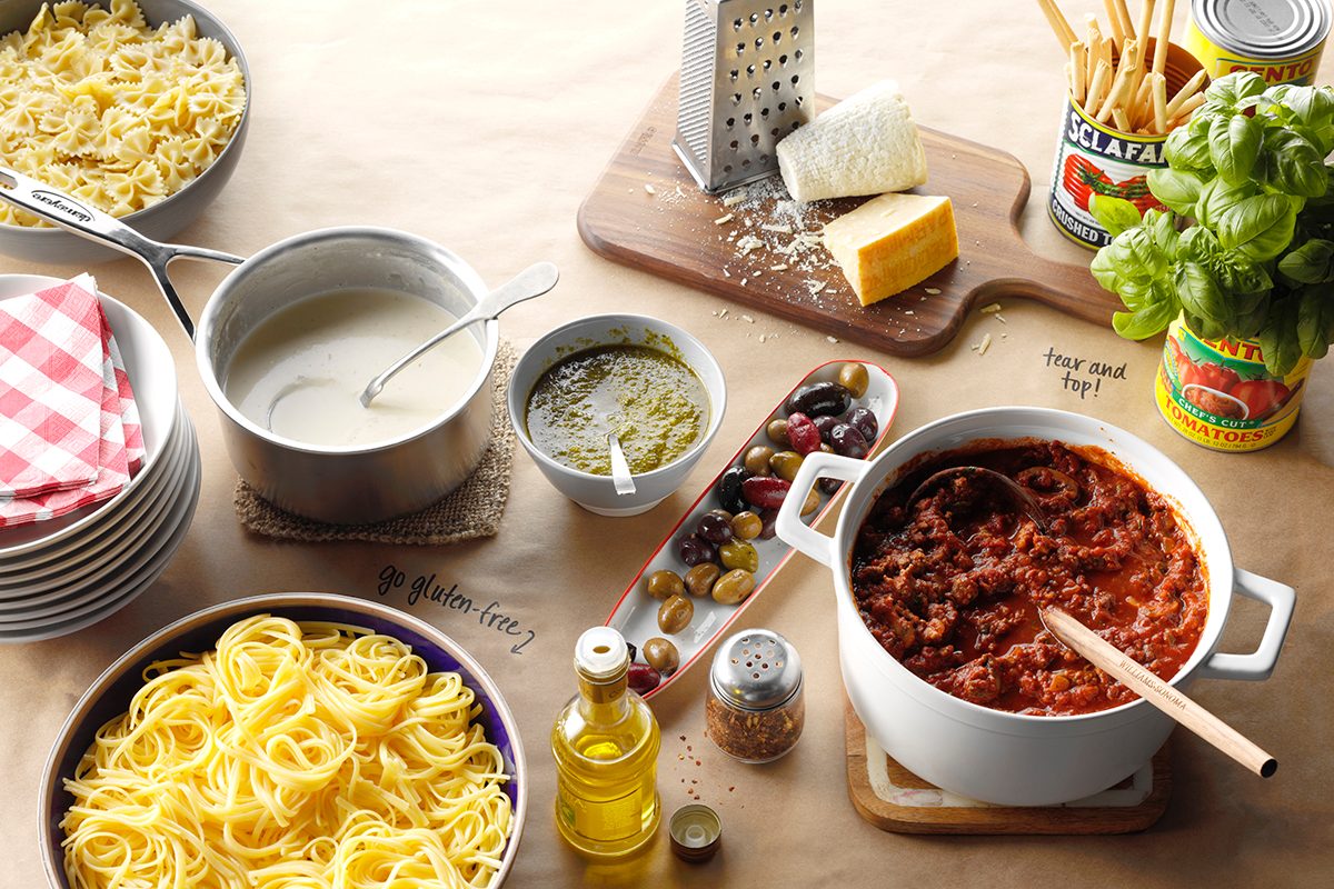 How To Throw A Delicious Pasta Party Taste Of Home