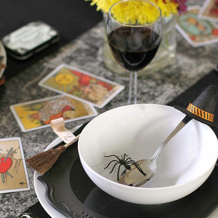 Witches place setting