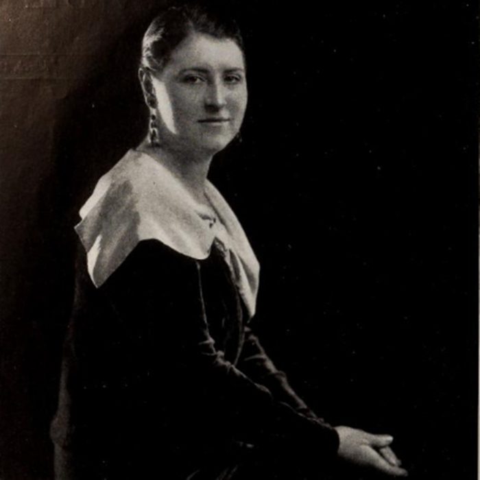 Alma Kitchell as she was pictured in the March 1930 issue of Radio Revue magazine.