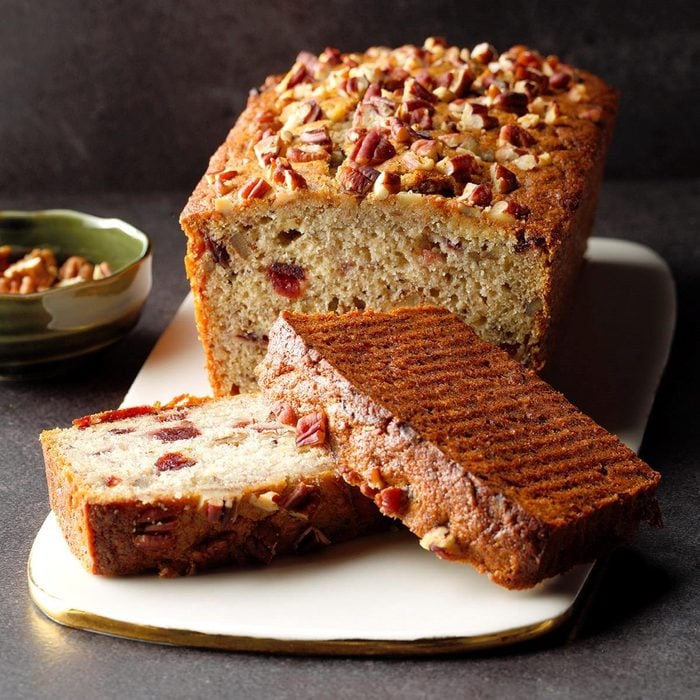 Runner Up: Double Cranberry Banana Bread