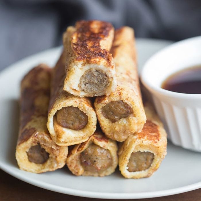 French toast sausage rolls