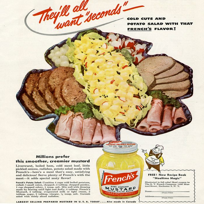 vintage ad for frenchs mustard