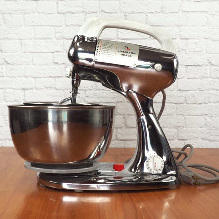 Retro 50s Chrome Stand Mixer by Hamilton Beach Model K