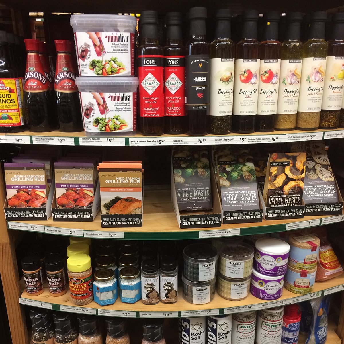 Spices at World Market