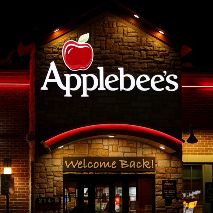 Applebee's casual dining family restaurant logo sign