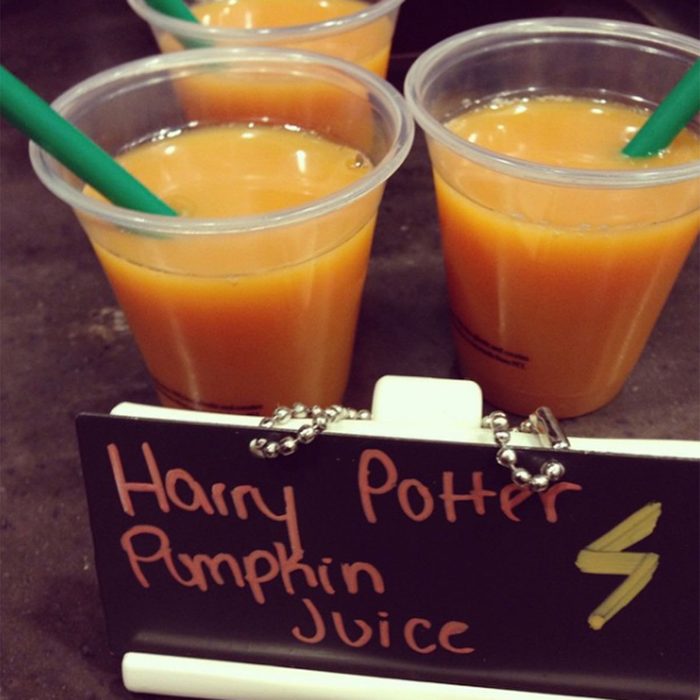 Harry Potter pumpkin juice
