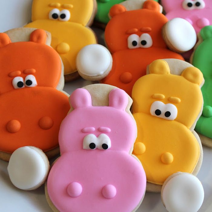 Hungry Hungry Hippo Cookies