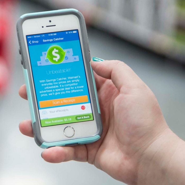 Walmart savings catcher app